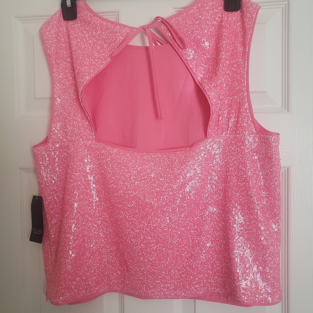 Rachel Roy NWT sequin top - Picture 2 of 7
